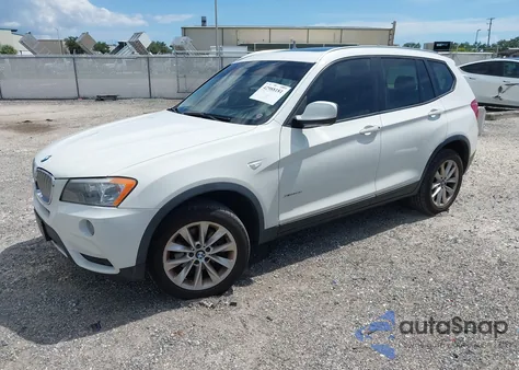 2013 BMW X3 xDrive28I from USA, damaged, VIN 5UXWX9C53D0A28528